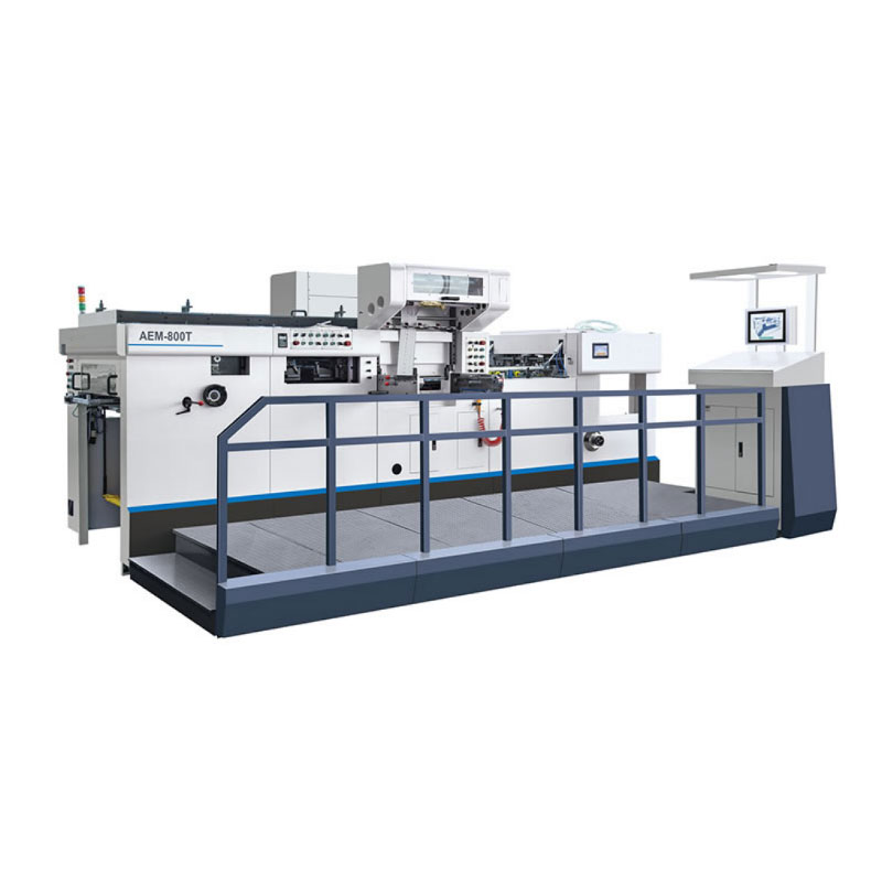 Awtomatikong mainit na panlililak at die cutting machine