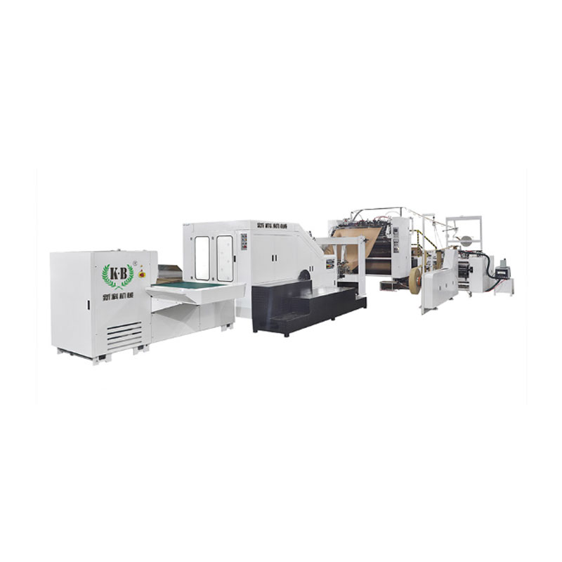Flat hawakan ng papel bag machine
