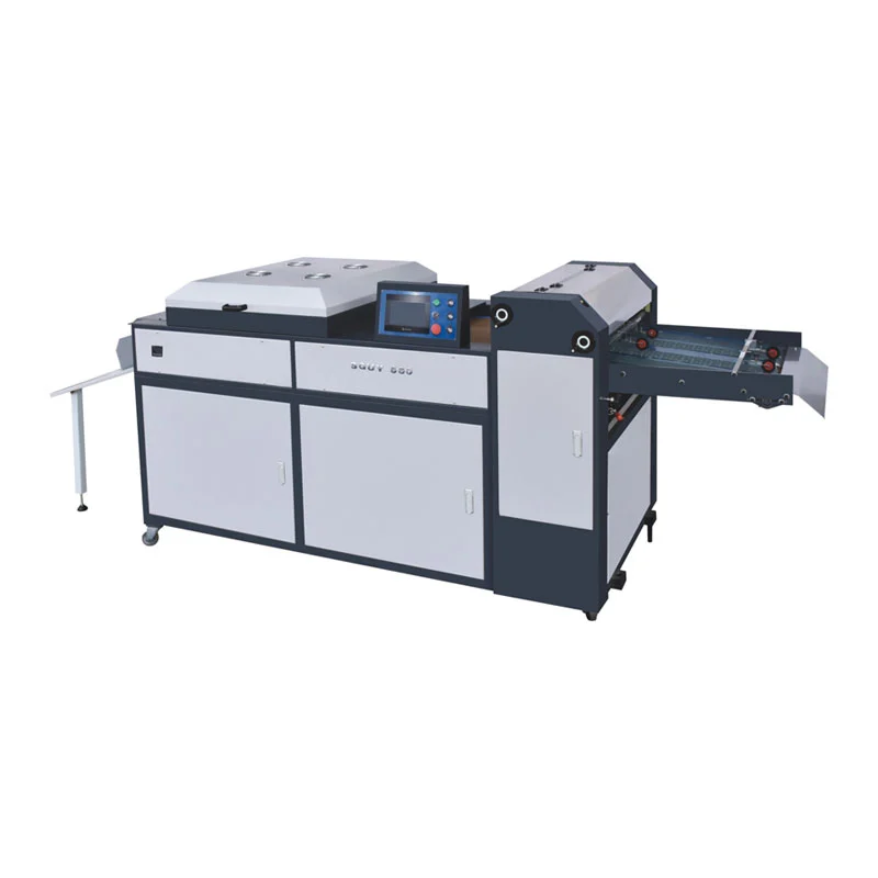 Manu -manong Inline UV Coating Machine