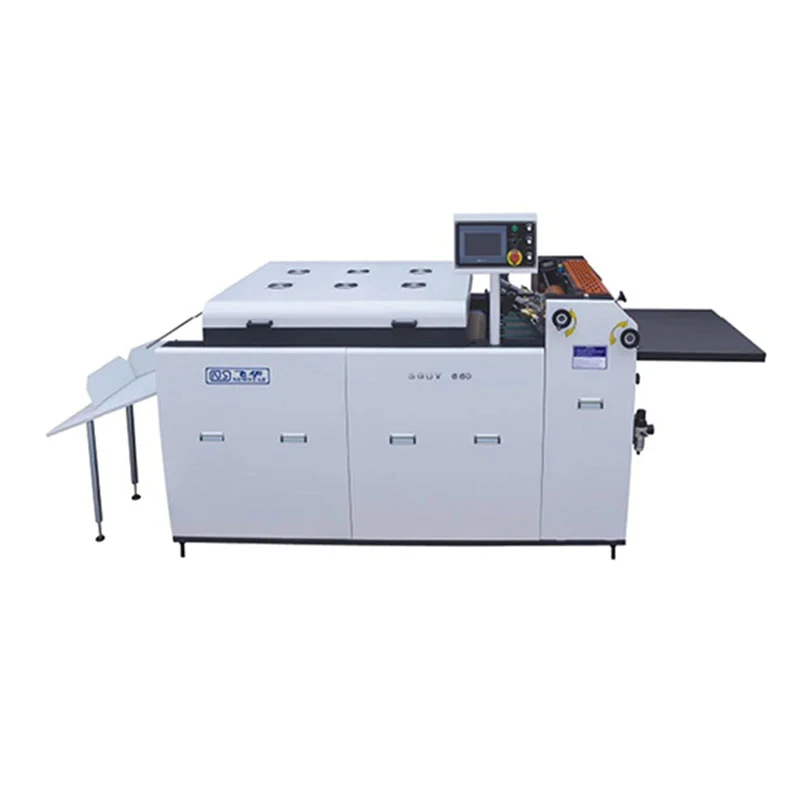 Manu -manong UV coating machine