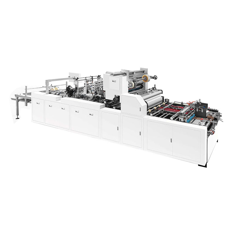 Punching at creasing window patching machine